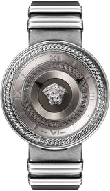 Versace V-Metal Icon Silver Women's Watch  VLC120016 - Watches of America
